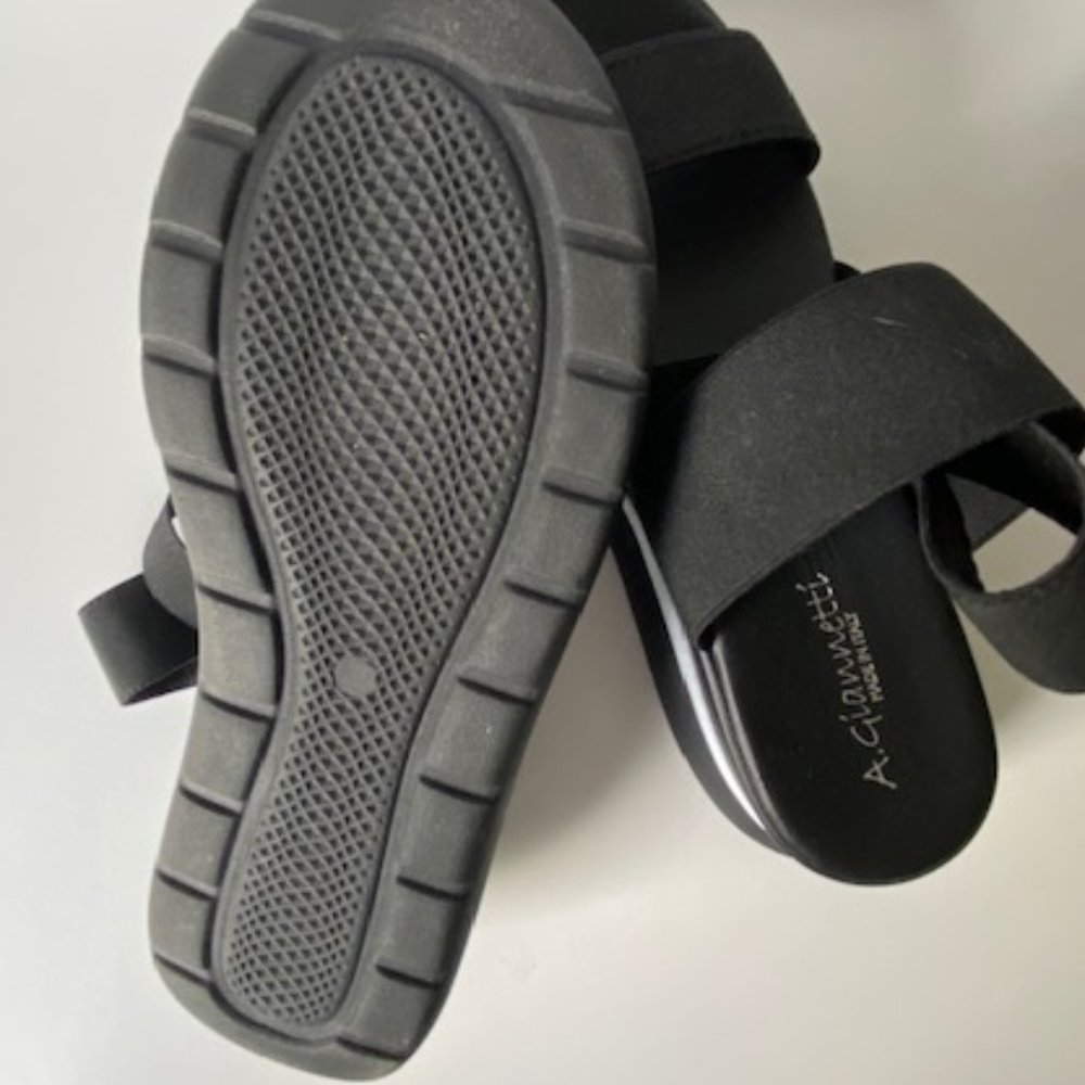 Platform Sandals With Elastic Straps - image 6